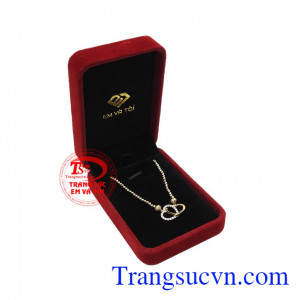 Lắc tay bi trái tim xinh xắn