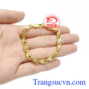 Sản phẩm bảo hành uy tín, giao hàng toàn quốc. Lắc tay vàng bé trai