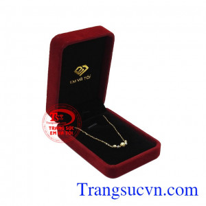 Lắc tay vàng tây dễ thương