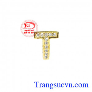 Mặt dây chữ T nhỏ xinh