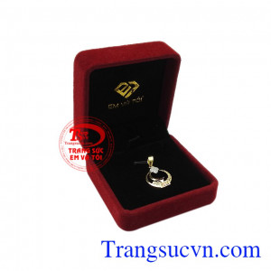 Mặt dây đẹp vàng tây nhận đặt chế tác theo yêu cầu. 