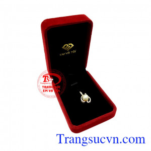 Mặt dây ngọc trai quyến rũ đẹp.
