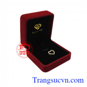 Mặt dây trái tim dễ thương