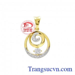 Mặt dây vàng tây hoàn hảo