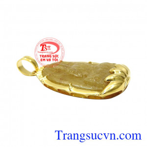 Mặt phật bọc vàng tuổi tuất-hợi dành riêng cho phái mạnh. 