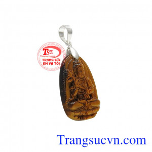 Mặt phật tuổi ngọ bọc bạc là vị phật phật Đại Thế Chí Bồ Tát.