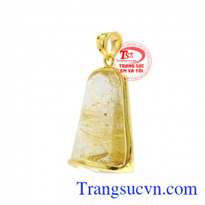 Mặt thạch anh tóc vàng ấn tượng dành riêng cho phái mạnh. 