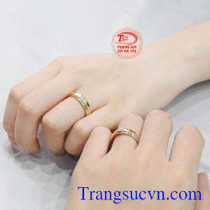 Nhẫn cưới tình yêu diệu kỳ