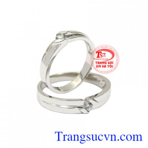 Cặp nhẫn cưới này sẽ là một phần không thể thiếu trong ngày trọng đại của các cặp đôi.