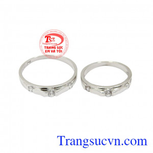 Đôi nhẫn cưới này sẽ là minh chứng cho một tình yêu đẹp gắn bó với nhau đến hết cả cuộc đời.