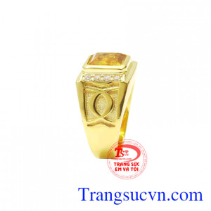 Không những vậy đá thạch anh vàng còn hỗ trợ chữa trị một số bệnh như đường ruột và não bộ.