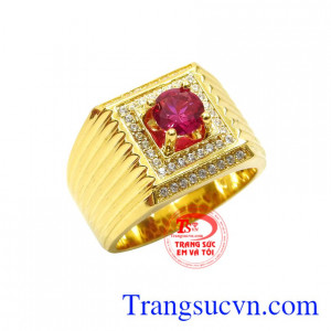 Các chi tiết đặc biệt khiến cho chiếc nhẫn trở nên đặc biệt hơn giúp các các cánh mày râu trông hợp thời trang hơn khi đeo.