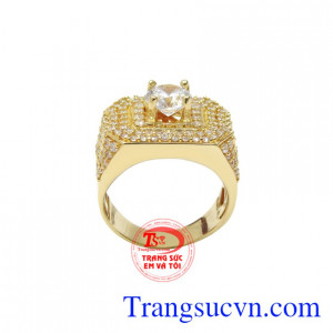 Nhẫn vàng nam là mẫu trang sức được nhiều người lựa chọn.