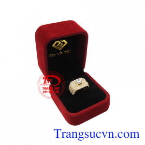 Nhẫn nam vàng tây thành đạt