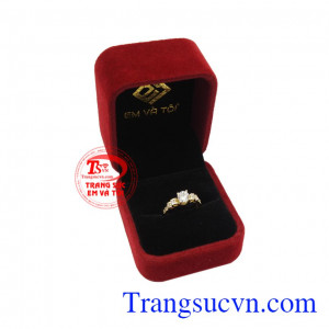 Nhẫn vàng tây tiểu thư