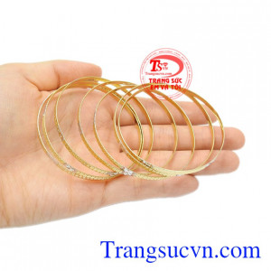 Vòng tuần vàng cao cấp nam tính