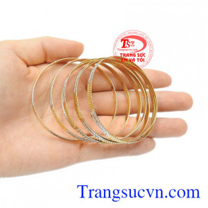 Vòng tuần vàng tây chất lượng đẹp.