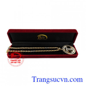 Bộ mặt dây chữ T nam tính