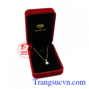Bộ mặt dây nữ trang nhã