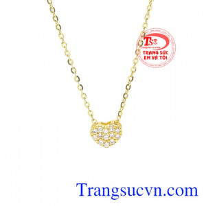 Bộ mặt dây trái tim nhỏ xinh sự lựa chọn hoàn hảo dành cho bạn, đảm bảo chất lượng.