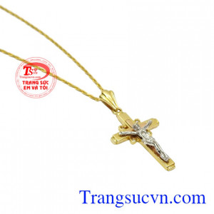 Bộ mặt thánh giá vàng cầu nguyện nhận đặt chế tác theo yêu cầu, giao hàng nhanh trên toàn quốc.