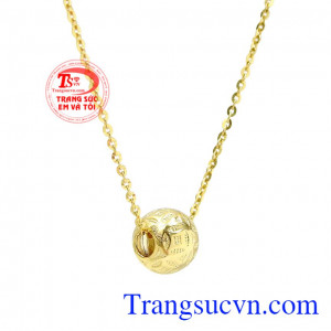 Sản phẩm phù hợp làm quà tặng cho người thân và bạn bè. Bộ trang sức kim tiền vàng tây