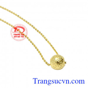 Bộ trang sức kim tiền vàng tây