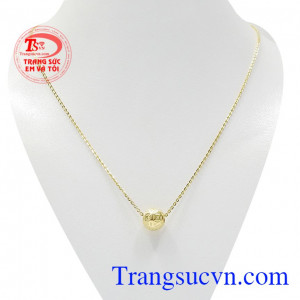 Bộ trang sức kim tiền vàng tây