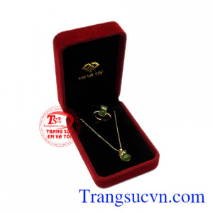 Bộ trang sức Nephrite tiền tài nhận đặt chế tác theo yêu cầu.