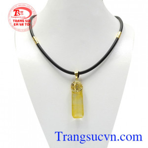 Bộ trụ thạch anh tóc tài lộc