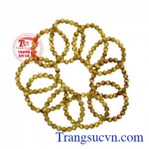 Chuỗi tay đá mắt hổ 8 ly là sản phẩm được chế tác đẹp mắt, màu sắc tinh tế, trẻ trung,Chuỗi tay đá mắt hổ 8 ly