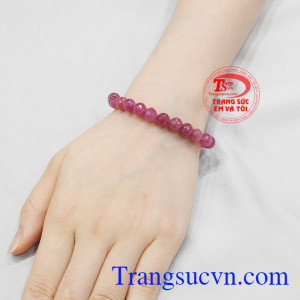 Chuỗi tay Ruby cát tường