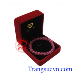 Chuỗi tay Ruby cát tường đẹp