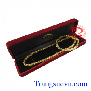 Chuỗi tay thạch anh tóc phát lộc phong thủy