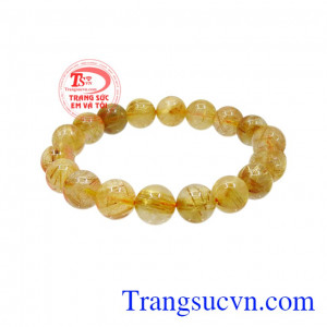 Chuỗi thạch anh tóc đẹp 11 ly