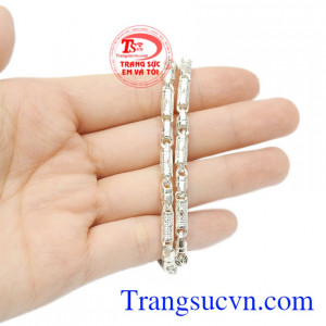 Dây bạc trẻ em thông thái thanh toán an toàn.