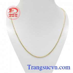 Dây chuyền Italya 18k