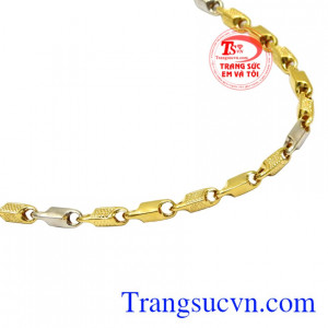 Dây chuyền lịch lãm phái mạnh đẹp.