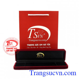 Dây chuyền nam mạnh mẽ vàng tây