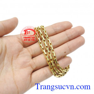 Dây chuyền nam thời trang ấn tượng nhập khẩu Italy, bền đẹp, sáng bóng. 