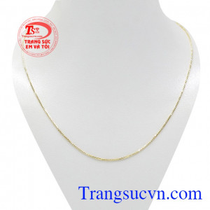 Dây chuyền nữ sợi mềm mại đẹp
