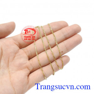 Dây chuyền nữ sợi mềm mại đẹp
