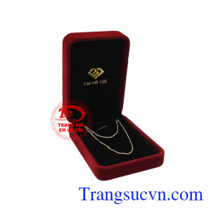 Dây chuyền vàng tây 18k