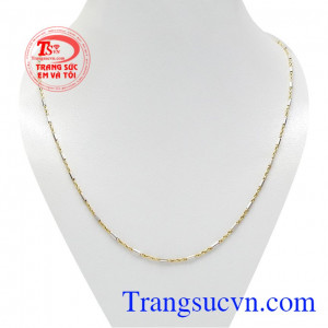 Dây chuyền vàng tây 18k