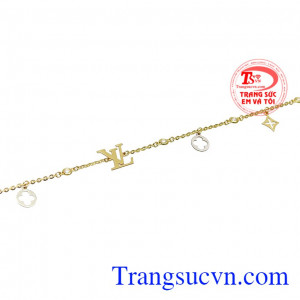 Lắc chân nữ vàng duyên dáng nhận đặt chế tác theo yêu cầu, giao hàng nhanh trên toàn quốc.