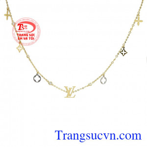 Lắc chân nữ vàng duyên dáng đẹp.