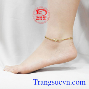 Lắc chân trái tim yêu thương 10k.