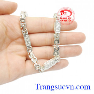 Lắc nam bạc phong cách bảo hành uy tín, giao hàng trên toàn quốc.