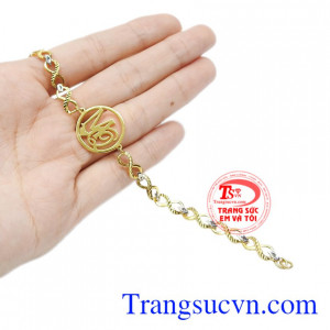 Lắc tay chữ độc đáo món quà tặng yêu thương dành cho người con gái của bạn, giao hàng trên toàn quốc.