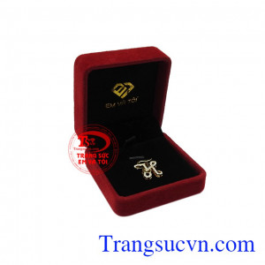 Sản phẩm nhận chế tác theo yêu cầu. Mặt dây chữ TH vàng tây